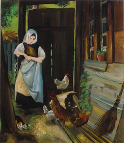 Hannelore Biber - Das Uhrmacherhaus in Bernau (Hans Thoma)