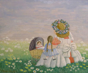 Svatava Ohme-Fiedler - Spaziergang mit Kinderwagen