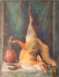 Emanuel Fohn - Fuchsstillleben